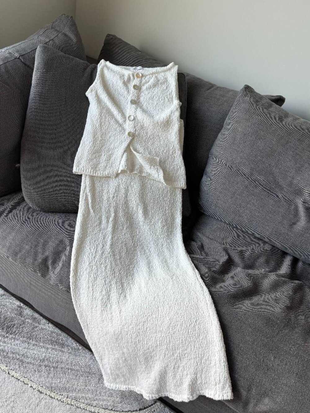 MESHKI Skirt and top  set size M